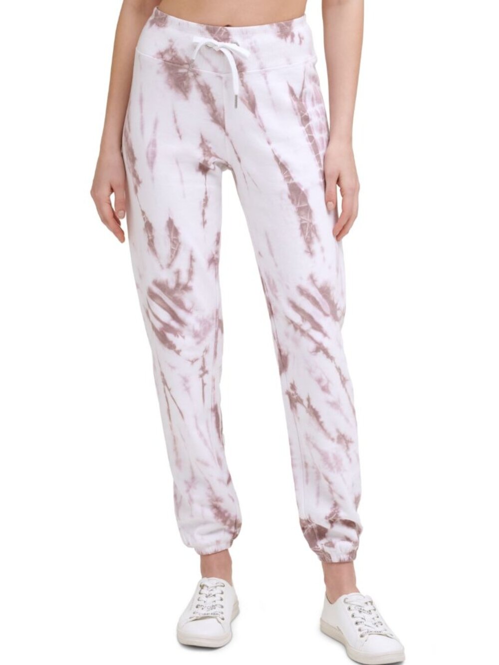 Calvin Klein Womens Performance Tie Dyed Jogger Pants